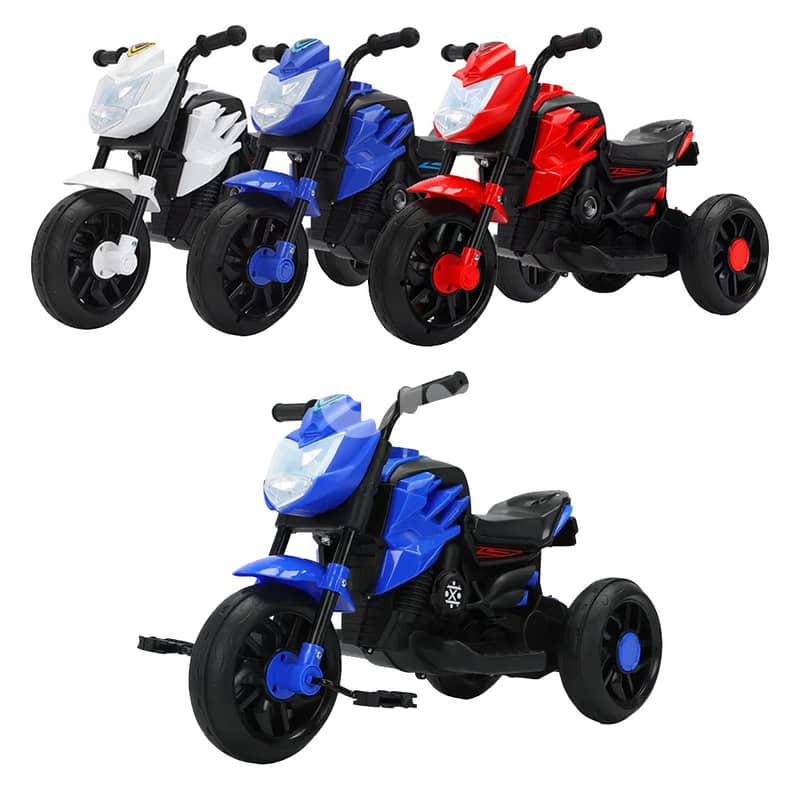 Kids Ride On Three Wheel  6V Battery Operator Motorcycle - دراجة أطفال 0