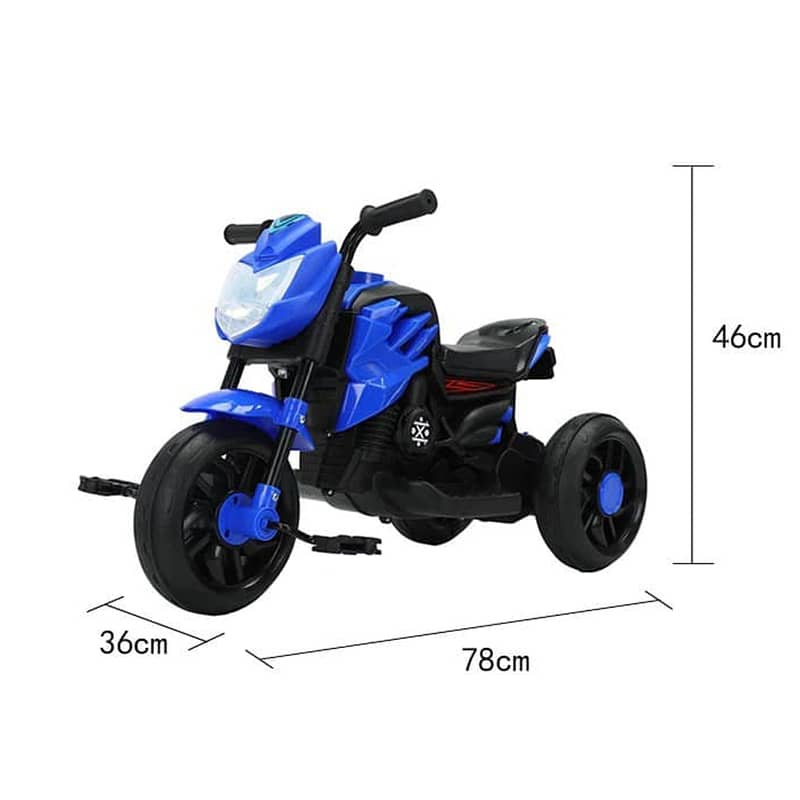 Kids Ride On Three Wheel  6V Battery Operator Motorcycle - دراجة أطفال 1