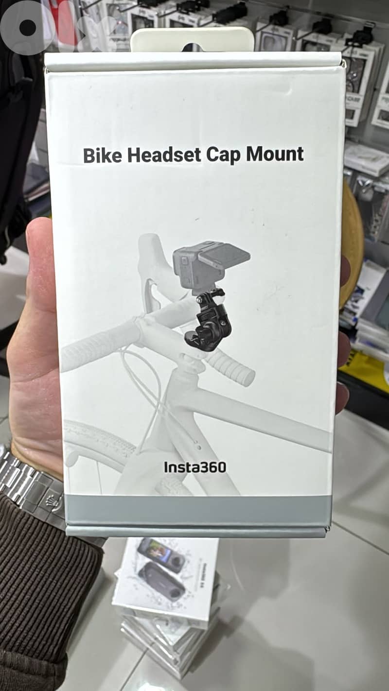 Insta360 Bike Headset cap mount 0