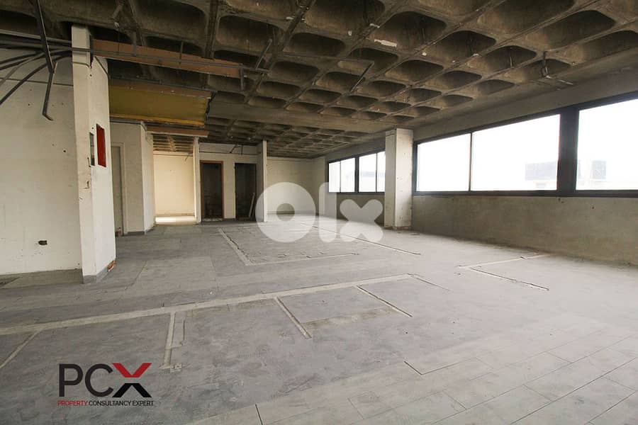 Office for Sale in Achrafieh | Spacious | Core and Shell 0