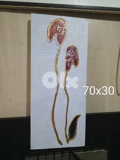 Flowers acrylic painting