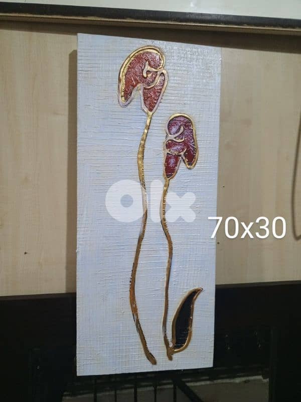 Flowers acrylic painting 0