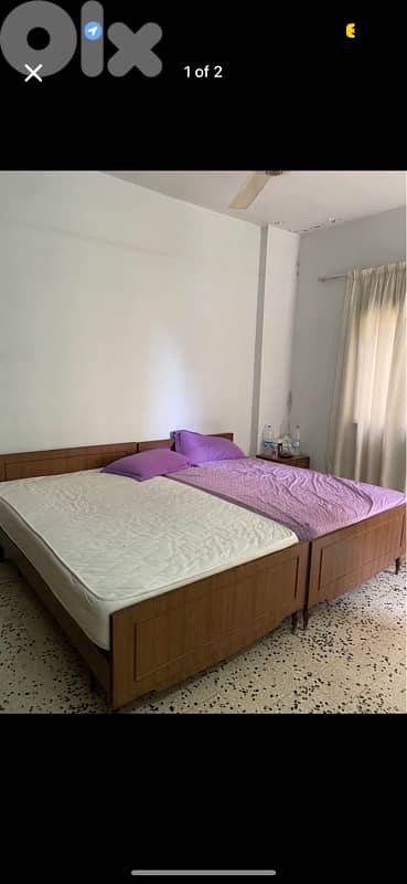 تختين مفرد و نص bed 0