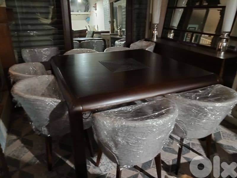 Square dining table 2