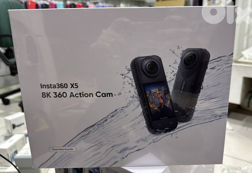 Insta360 x5 8k 360 Action Camera Essentials Bundle 550$ 0