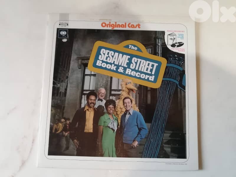 Original Cast – The Sesame Street book & vinyl Record 0