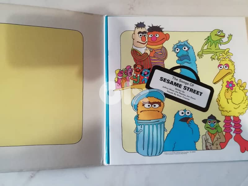 Original Cast – The Sesame Street book & vinyl Record 3