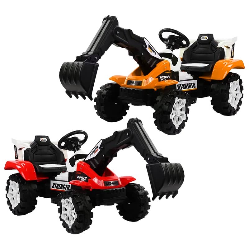 Children 6V4.5AH Battery Operated Excavator - حفّارة كهربائية 0