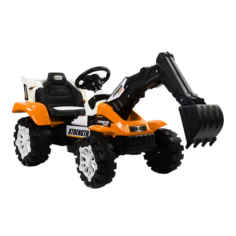 Children 6V4.5AH Battery Operated Excavator - حفّارة كهربائية 2