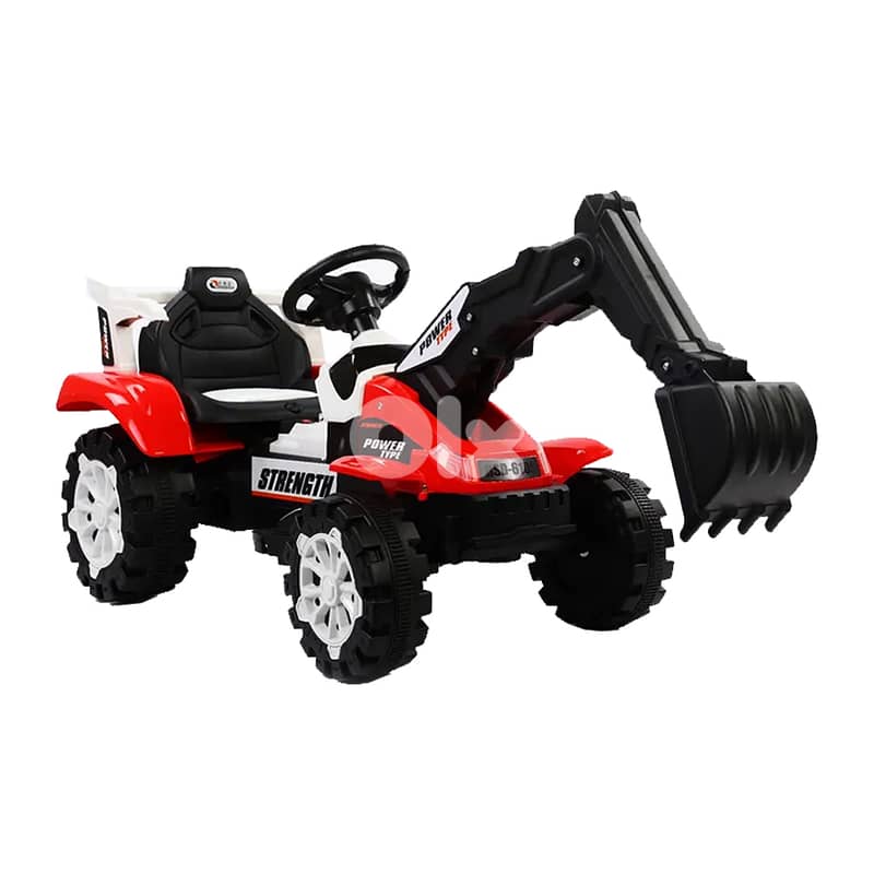 Children 6V4.5AH Battery Operated Excavator - حفّارة كهربائية 3