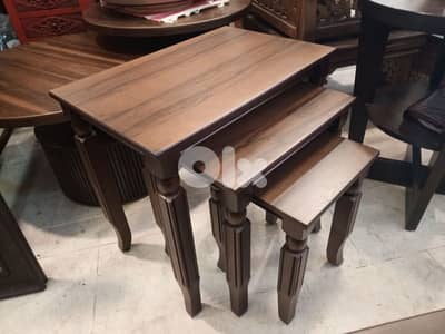 Nest of 3 mdf tables