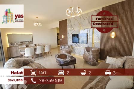 Halat 140m2 | Furnished | Decorated | Prime Location | Catch | OH