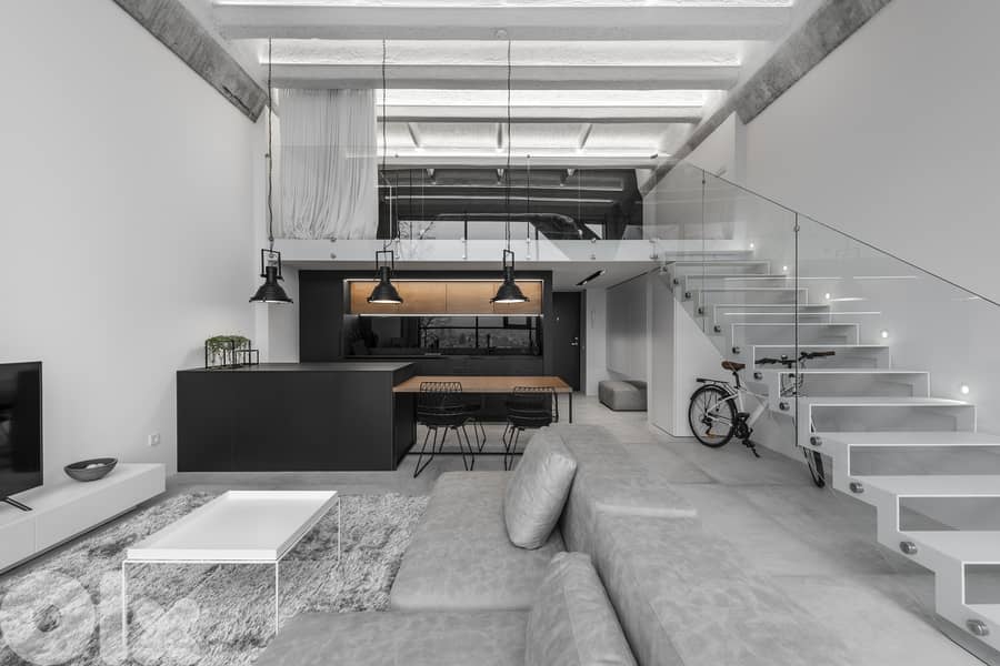 LOFT  IN GEMMAYZEH PRIME (130SQ) 2 MASTER BEDS (AC-1110) 0