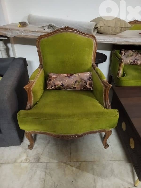 2 Egyptian Armchairs 0