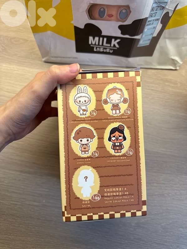 Unused New Labubu Coffee Bean Grinder - POP BEAN Coffee Factory Series 4