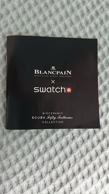 Swatch X blancpain 1