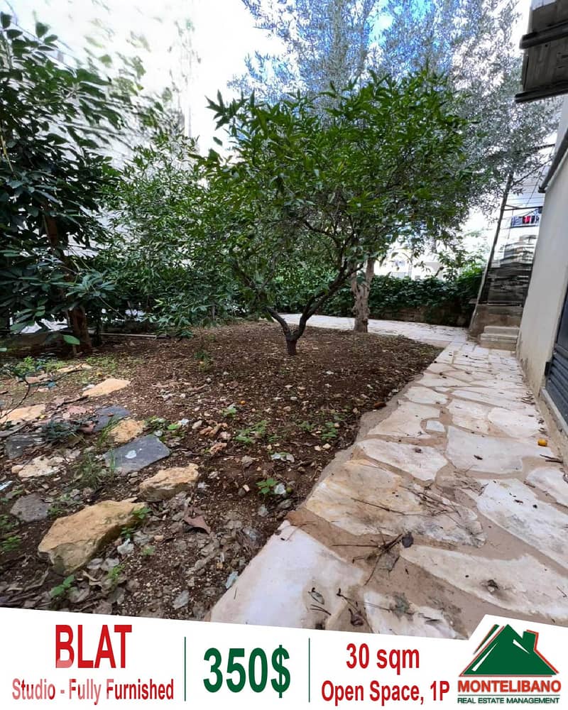 Fully Furnished 30 sqm Studio For Rent in Blat (بلاط) 0