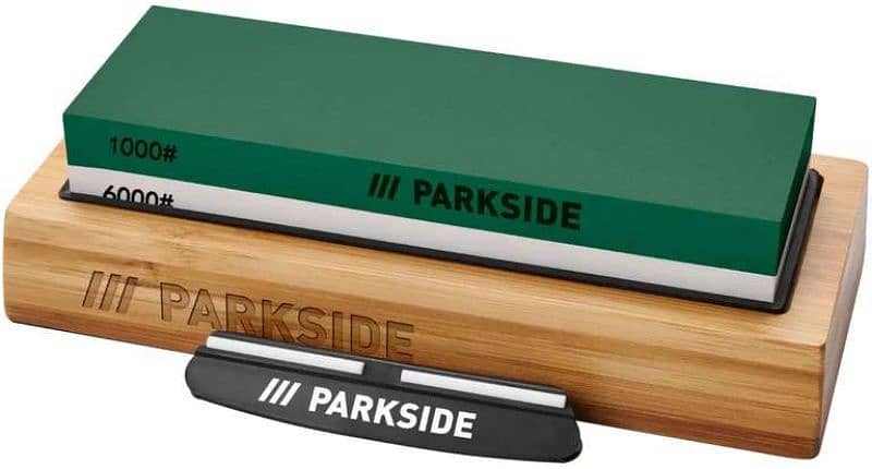 parkside 2in 1 sharpening stone 0