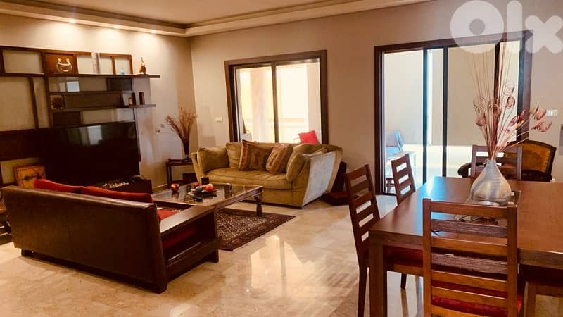 Hazmieh MarTakla Luxurius 220m2 Open View Fully Renovated 2 Parkings 0