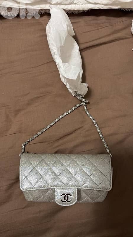 chanel silver bag 3
