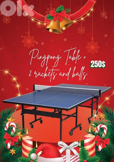 pingpong table طاولة بينغ بونغ
