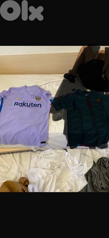 very rare barcelona kit straight from the barca stadium in catalonya 0