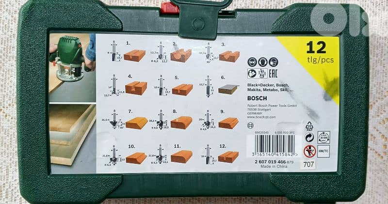 Original router blades 8mm 3