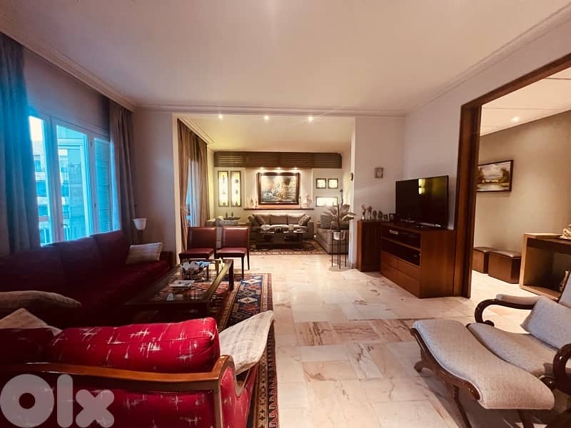 Achrafieh Strategic Gorgeous Fully Renovated Open View 225m2 2 pkgs 0