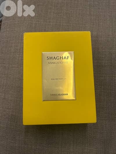 Swiss Arabian Shaghaf Vanilla Toffee EDP 95% full barely used