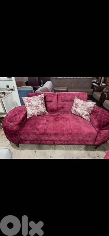 صالون تركي مودرن شبه جديد 4 قطع 1