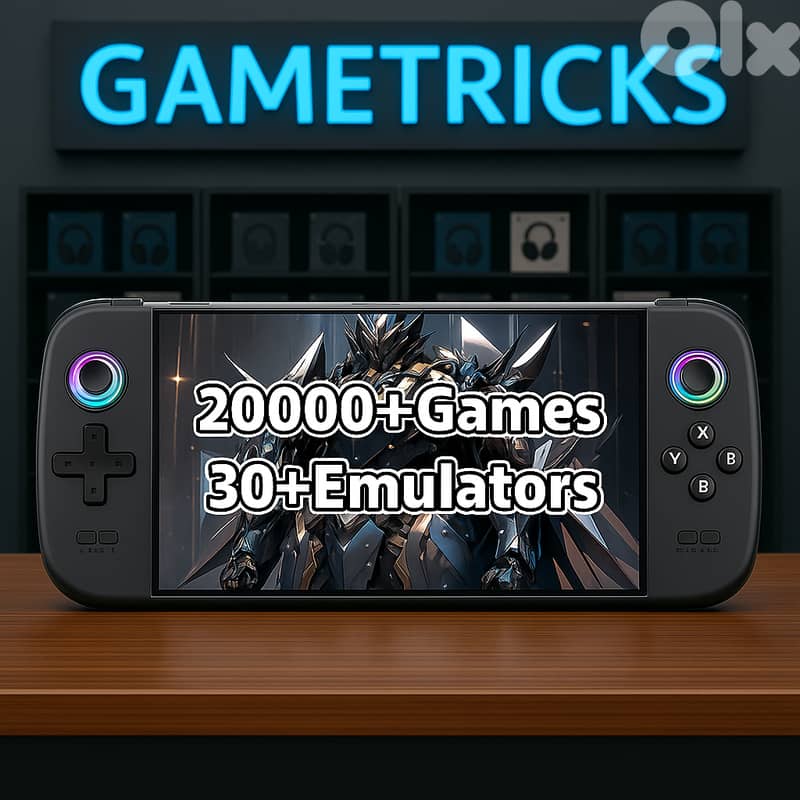 Handheld gaming consoles collection with lot of games 0