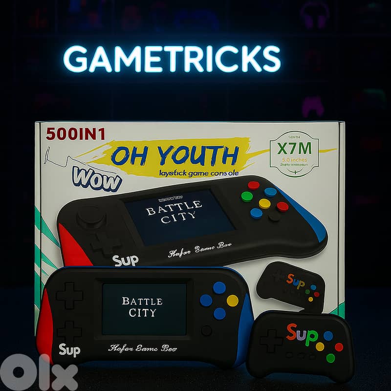 Handheld gaming consoles collection with lot of games 3