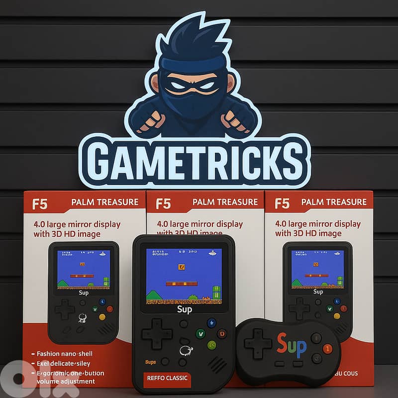 Handheld gaming consoles collection with lot of games 6