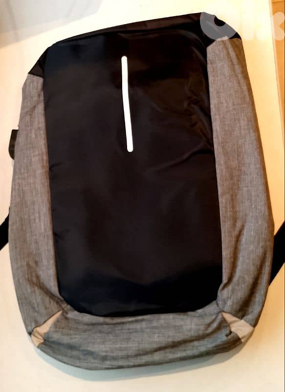 15.6" Laptop Waterproof Backpack With USB Charging Port 0