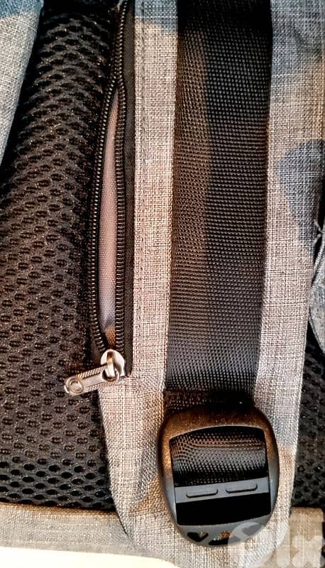 15.6" Laptop Waterproof Backpack With USB Charging Port 5