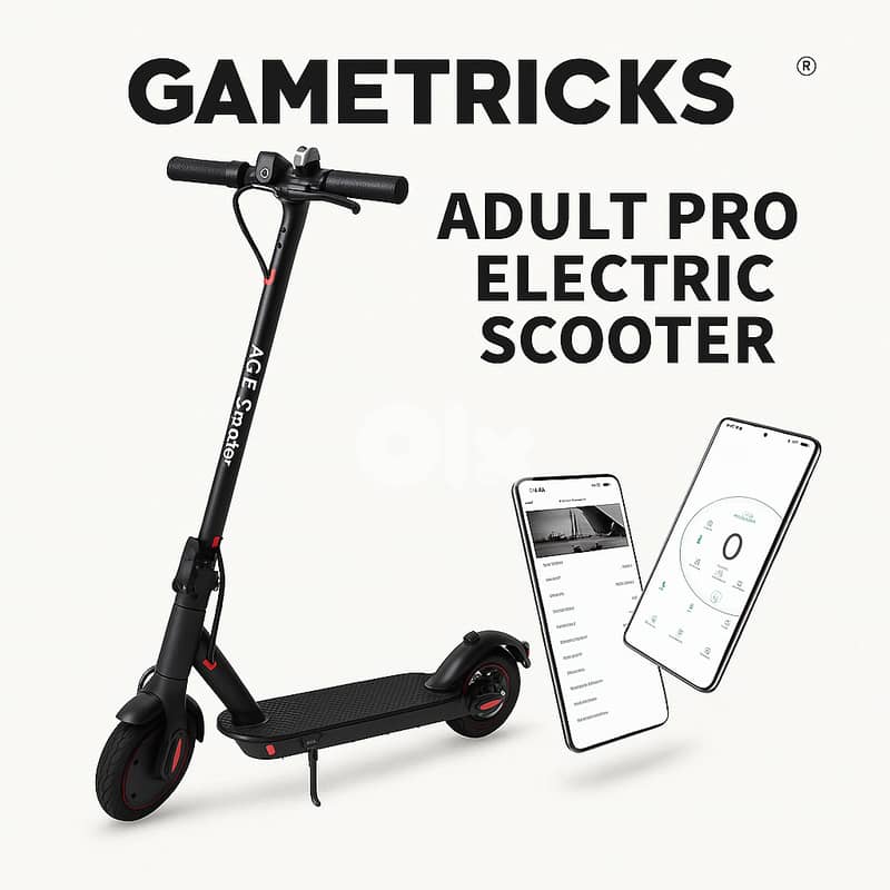 Fast adult e-scooter with 250W motor, strong 36V battery, long range 0