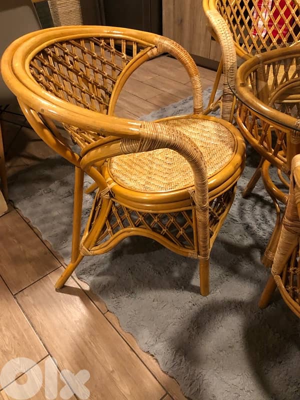 bamboo set in excellent condition, 350$ 1