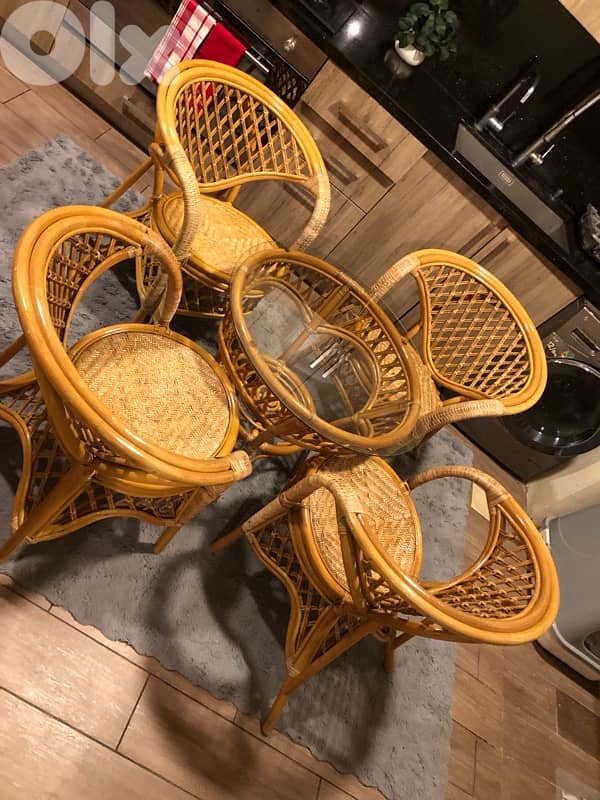 bamboo set in excellent condition, 350$ 6