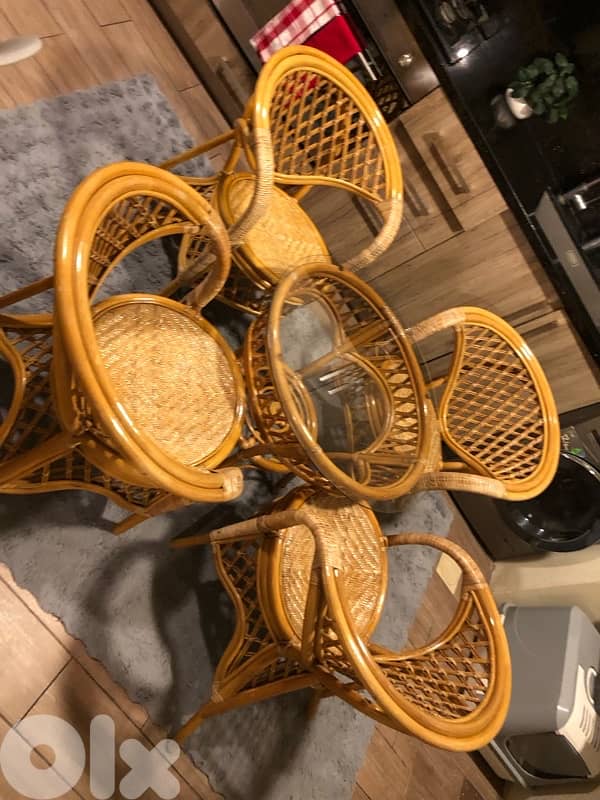 bamboo set in excellent condition, 350$ 7