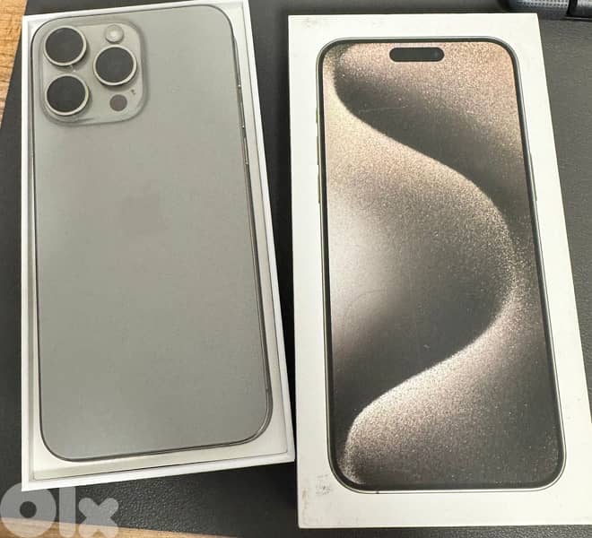 iPhone 15 pro max 256 gb like new 0