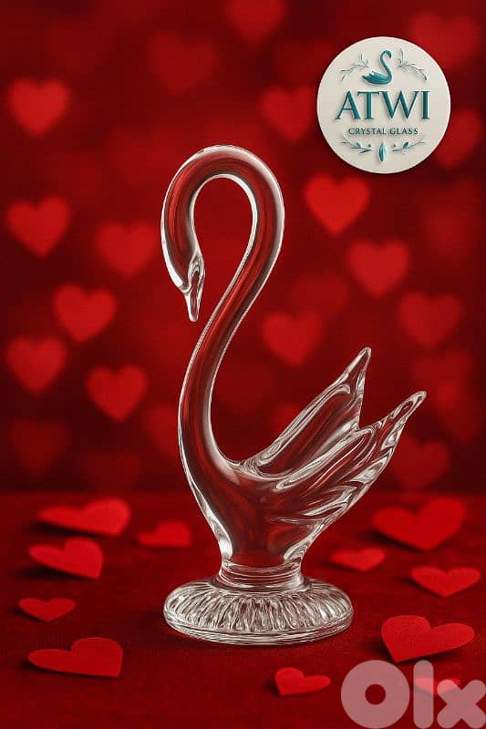 Swan Russian Crystal Glass 2