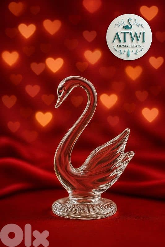Swan Russian Crystal Glass 3