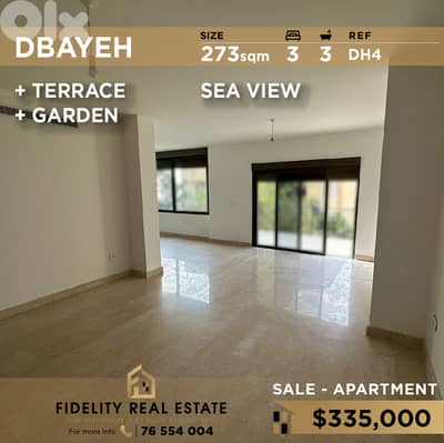Apartment for sale in Dbayeh DH4 شقة للبيع في ضبية