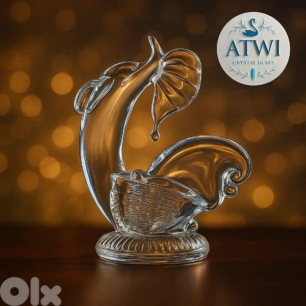 Rooster   Crystal Glass 0