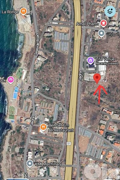 Land for sale Jadra highway - عقار ارض للبيع فوق اوتوستراد جدرا