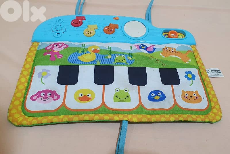 Winfun-Baby Toy Sounds N Tunes Crib Piano 15$ beyrt ashrafiye 03723895 0