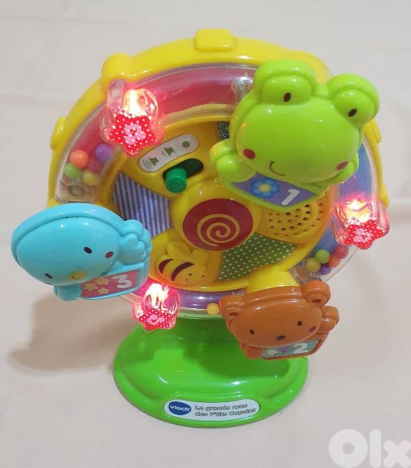 VTech Baby Lil' Critters Spin and Discover Ferris Wheel, Green  15$ 0