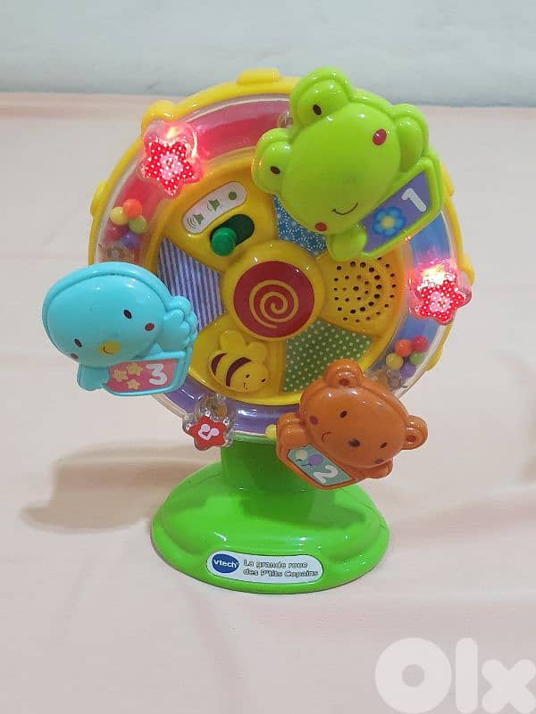 VTech Baby Lil' Critters Spin and Discover Ferris Wheel, Green  15$ 3