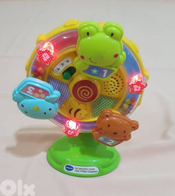VTech Baby Lil' Critters Spin and Discover Ferris Wheel, Green  15$ 4