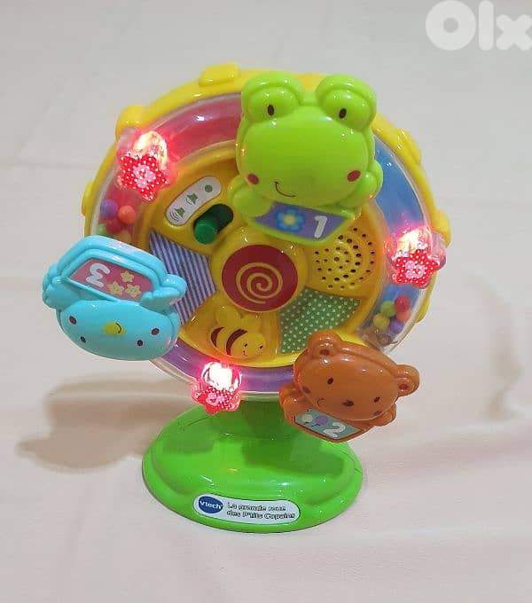 VTech Baby Lil' Critters Spin and Discover Ferris Wheel, Green  15$ 5